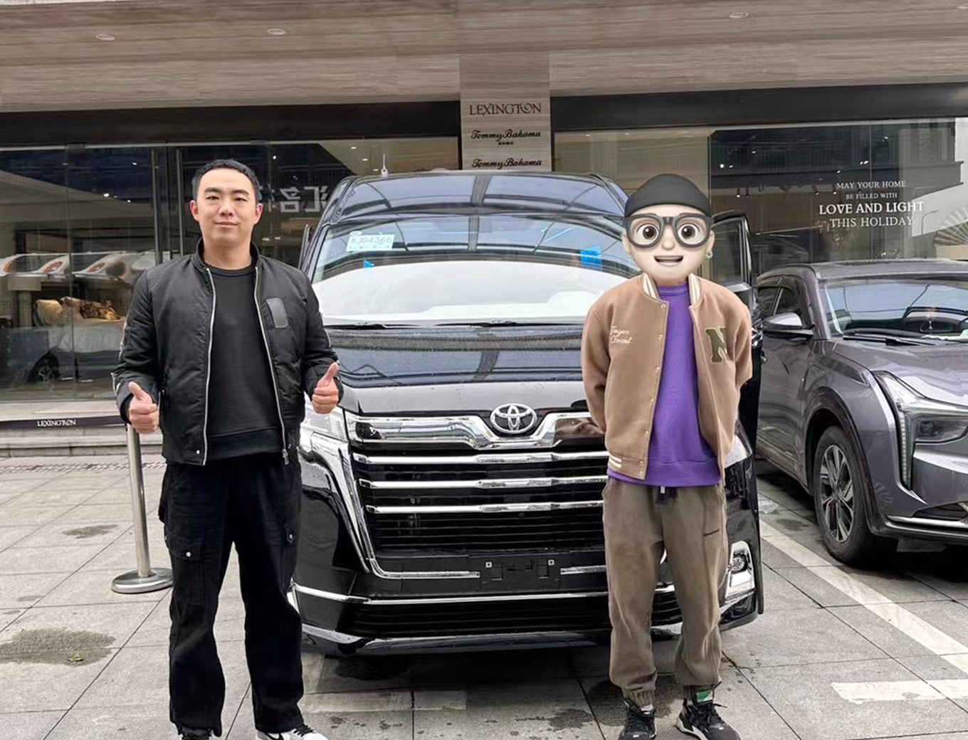 恭喜刘总喜提新款丰田海狮大MPV商务车